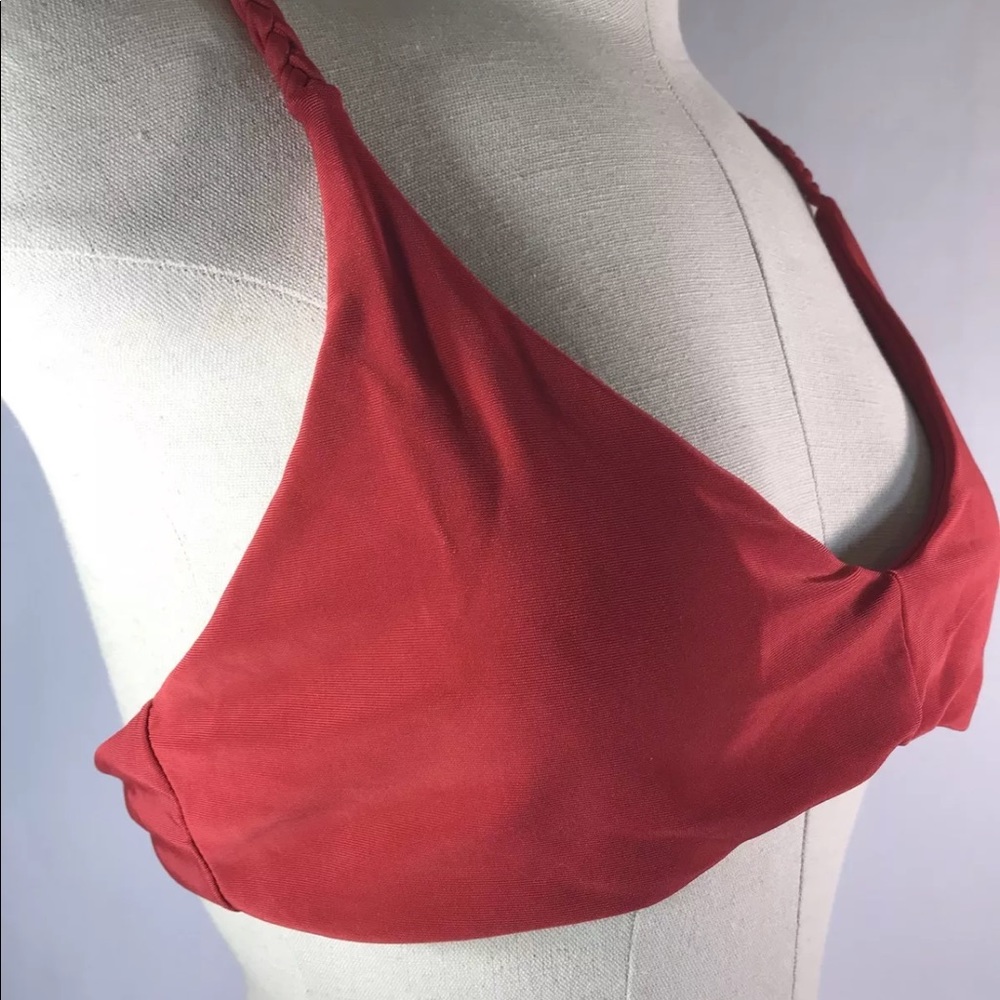 Zaful burgundy bikini swimsuit Tagged L Fits XS